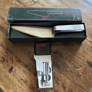 STELTON Erik Magnussen Stainless Cake Spade / Server - MCM - DENMARK New